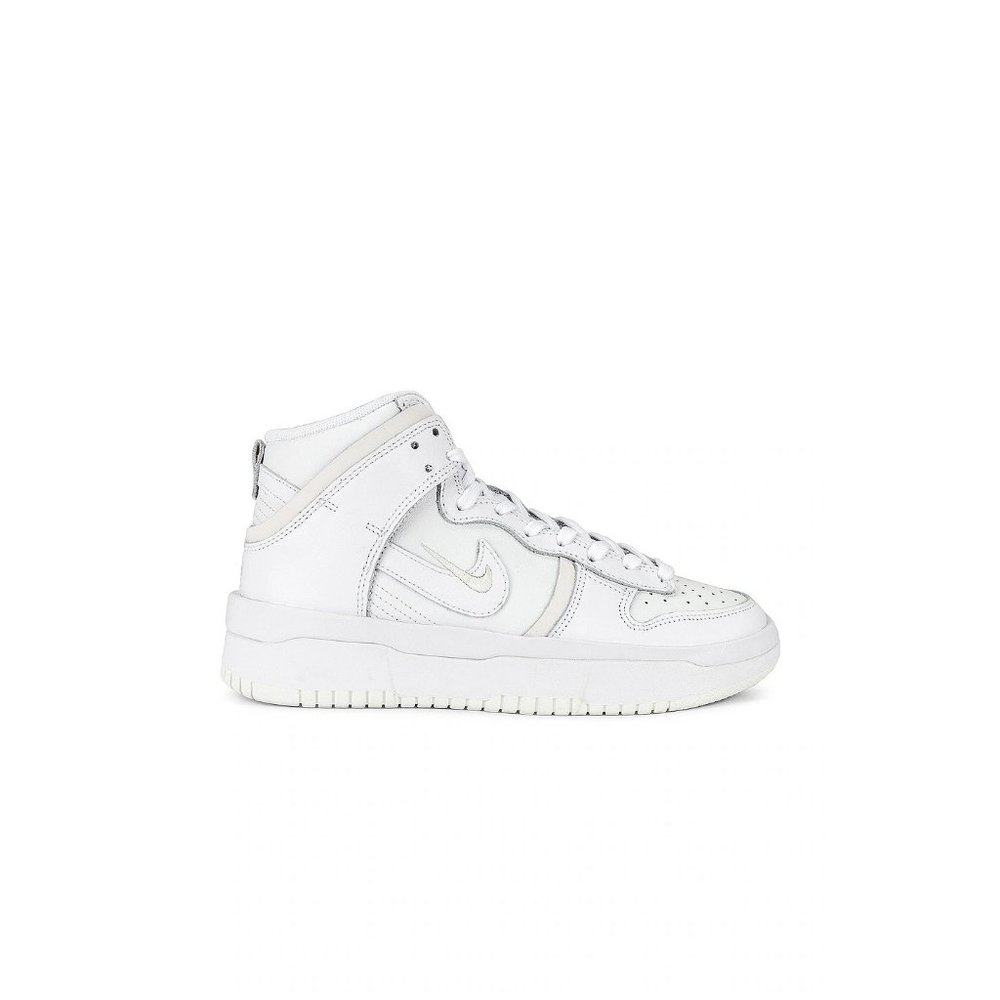 Nike Dunk Hi Rebel Sneaker in Summit White, White, Sail, & Black